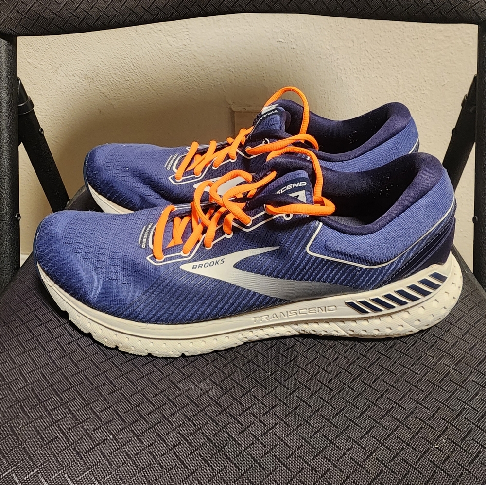 Brooks Blue and Orange Running Shoes